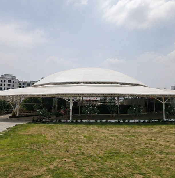 Party Hall tensile structure, Ekra Decor &mdash; photograph 2
